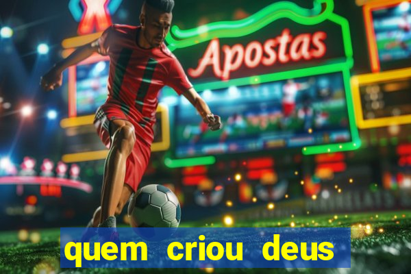 quem criou deus segundo o espiritismo